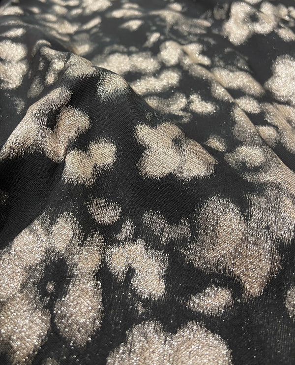 JACQUARD FLOR BRONCE