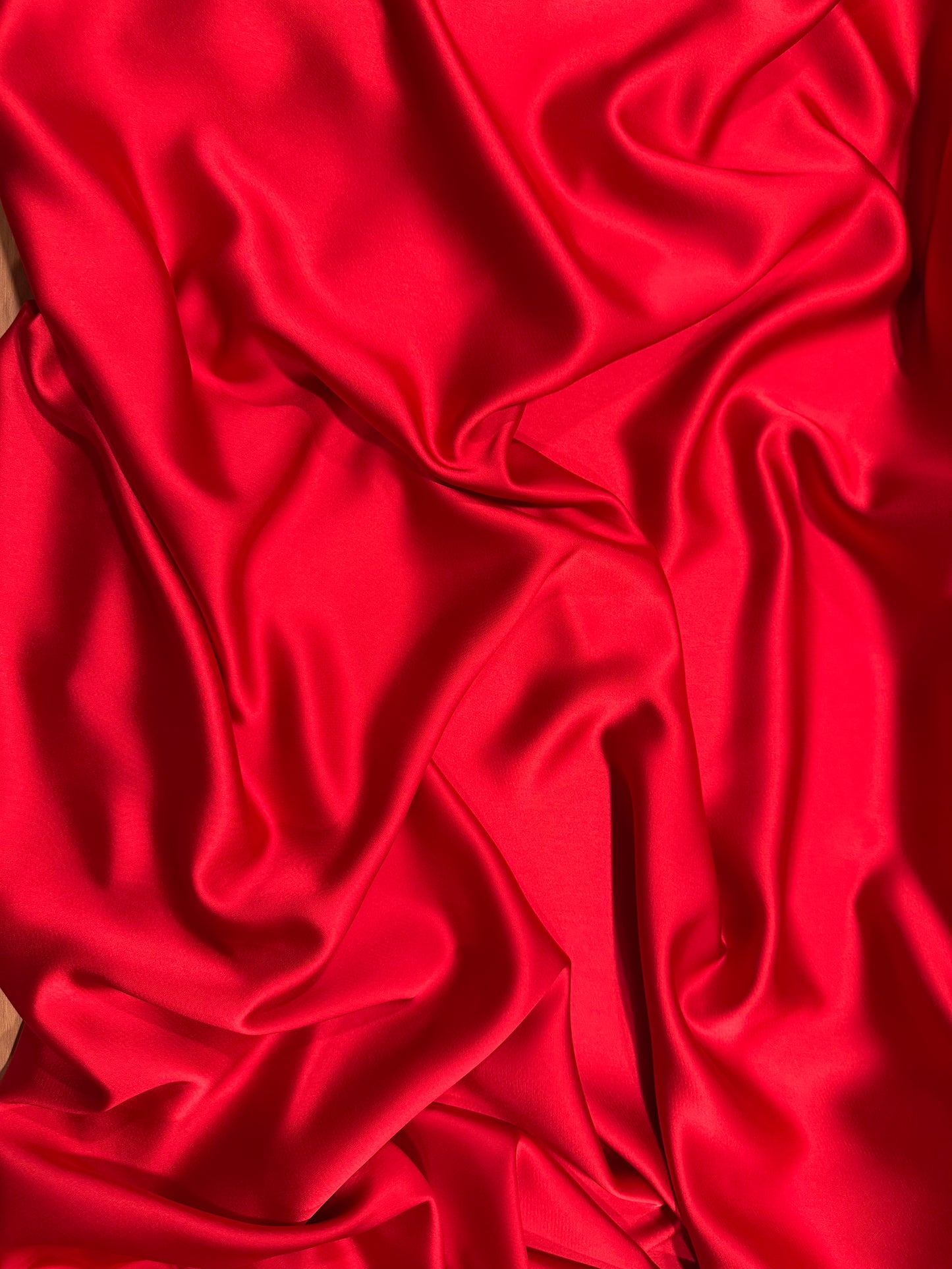 Rojo Valentino Crepe Satén/Mate