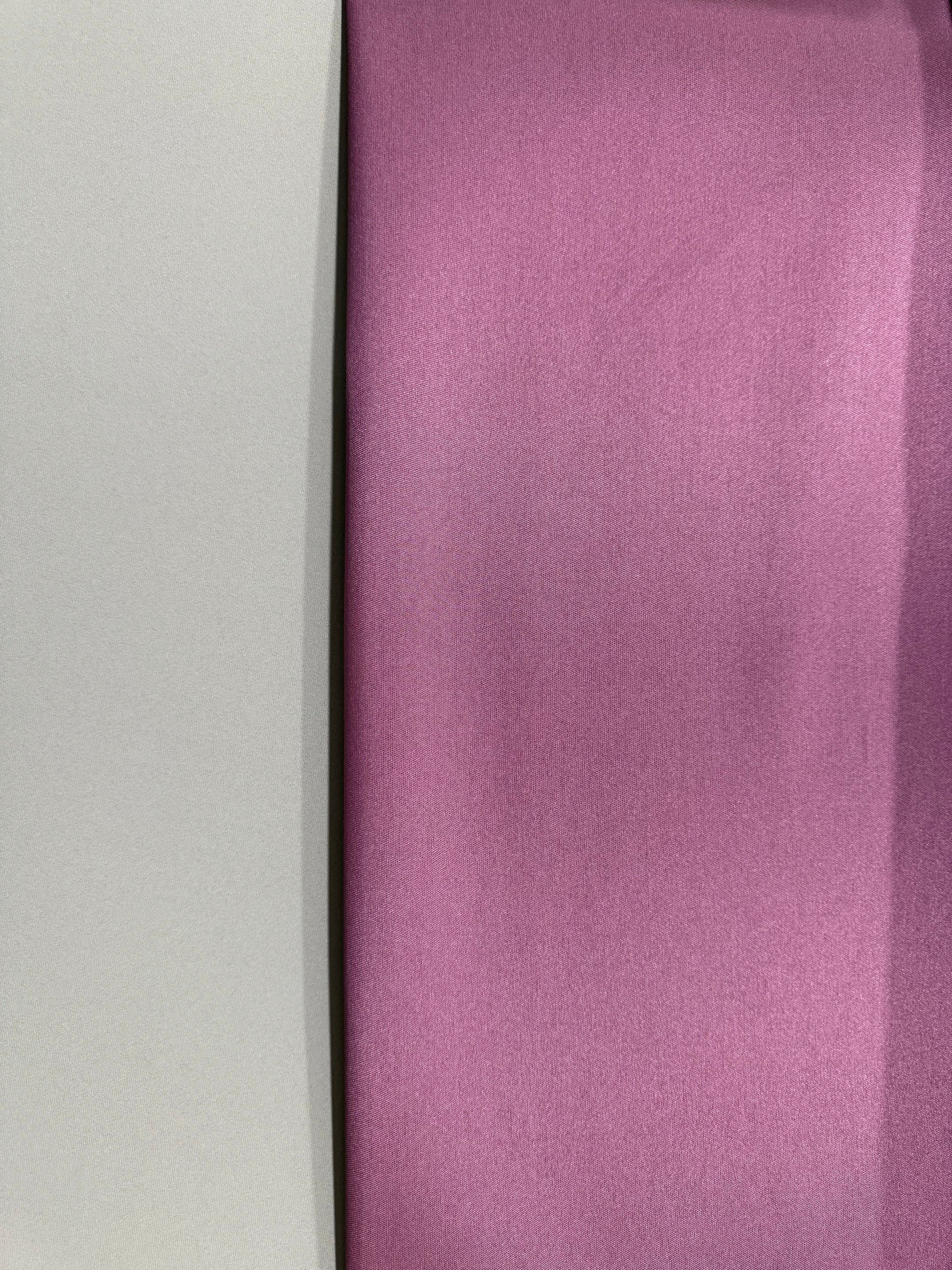 color berenjena mikado liso