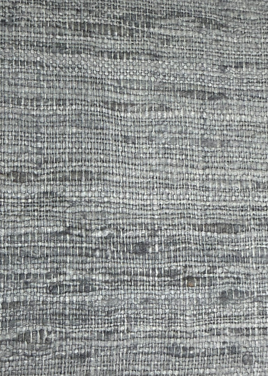 Color gris detalle tela seda rústica