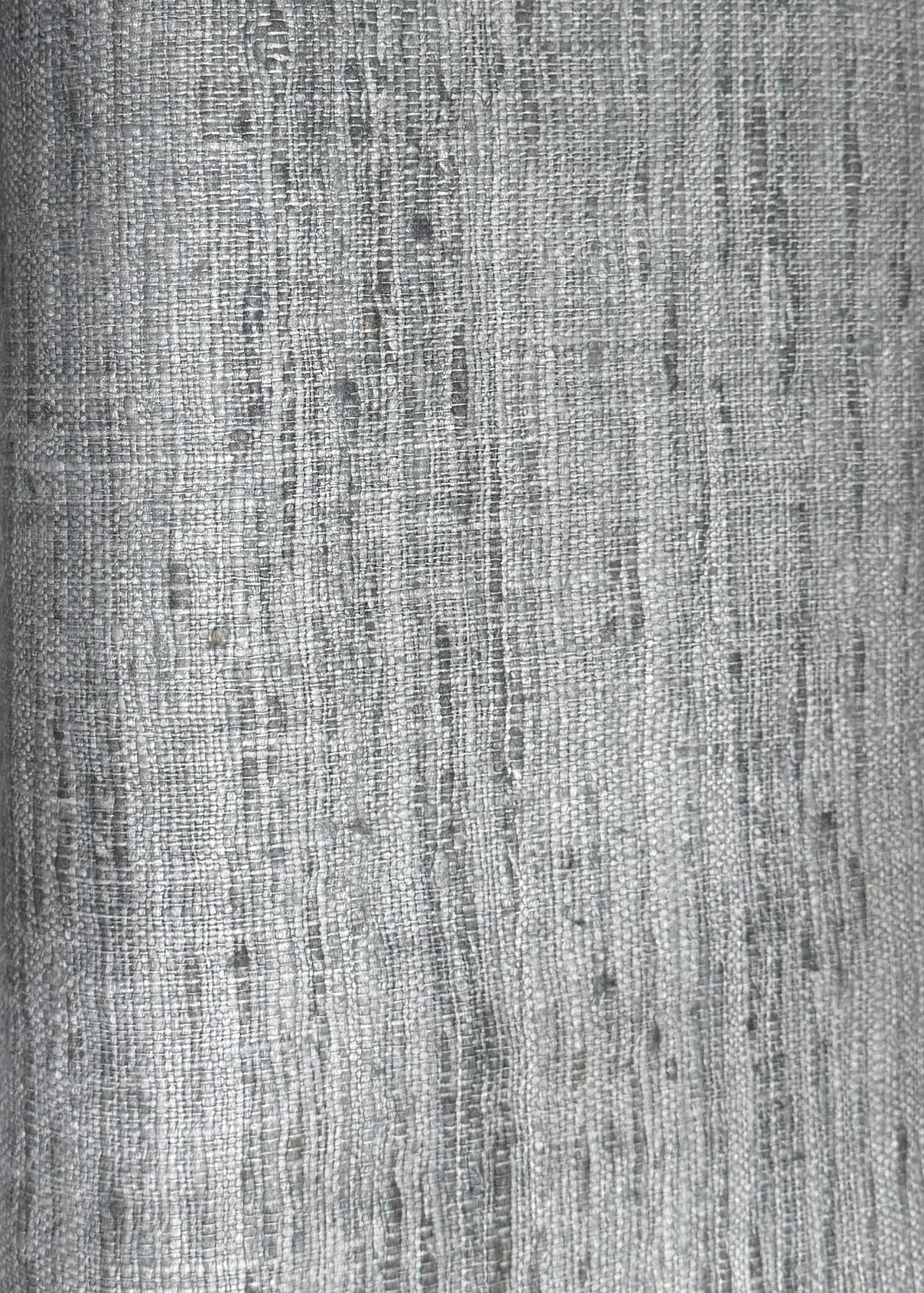 Tejido de seda rústica color gris