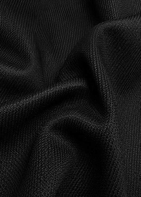 Imagen detallada color negro mikado textura