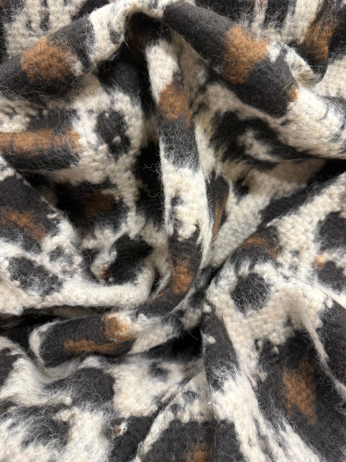 Tela granulado estampado leopardo - Arte con Telas