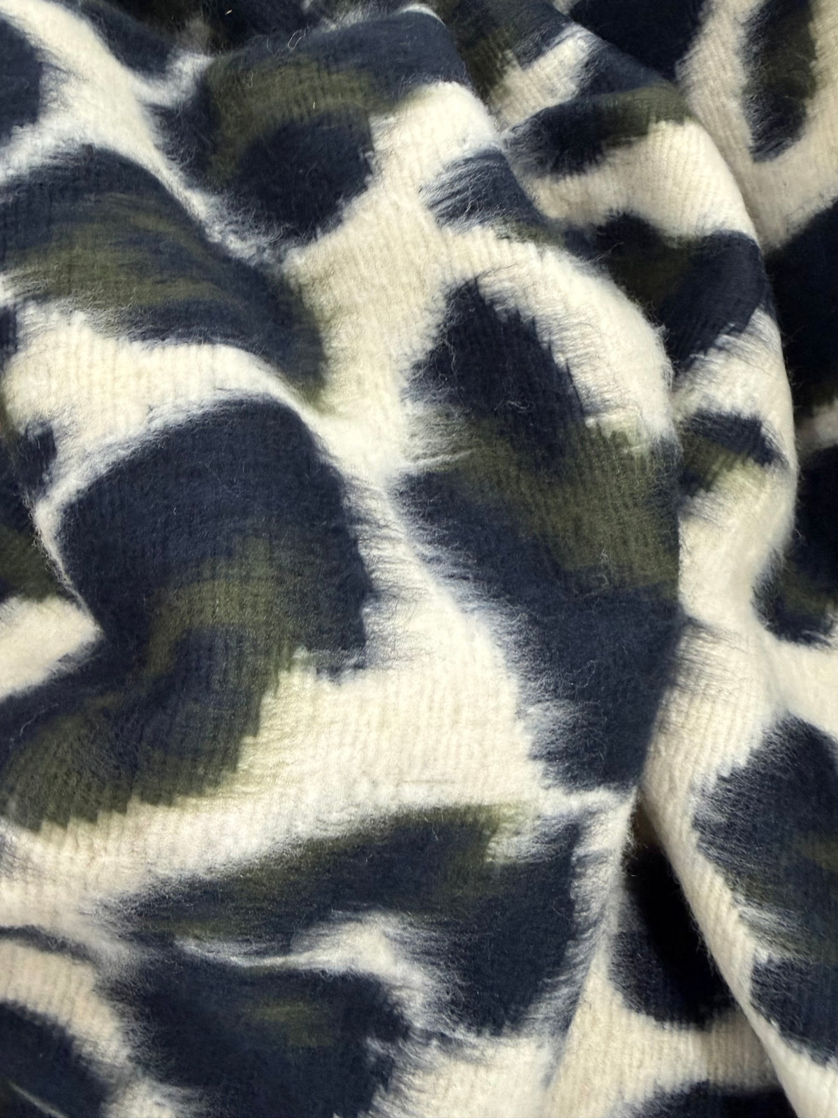 Tela pelito leopardo verde - Arte con Telas