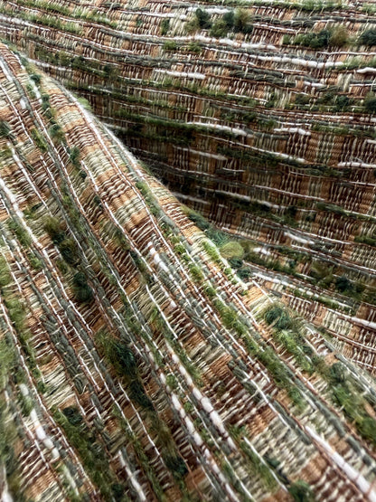 Tela jaspeada Jaspe Green en verde - Arte con Telas