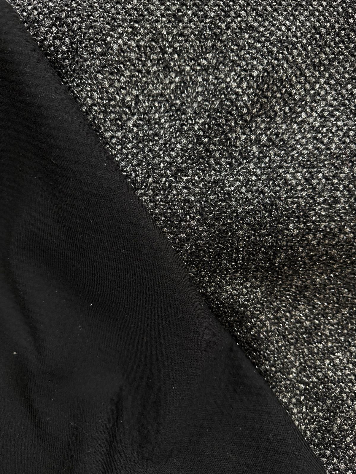 Tela punto silver con brillantina - Arte con Telas