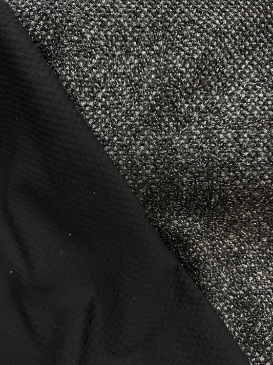 Tela punto silver con brillantina - Arte con Telas