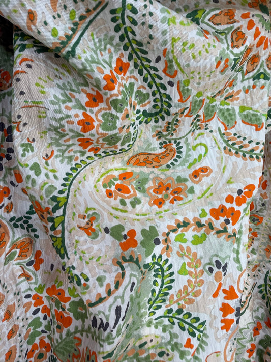 DIBUJO FLORAL VERDE