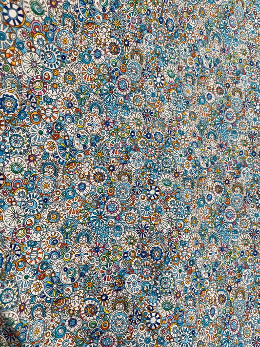 MOSAICO AZULADO