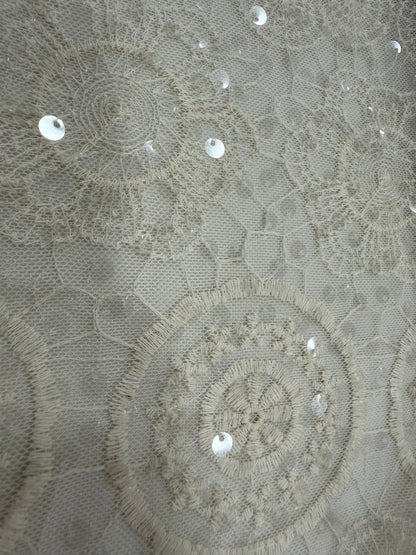 BORDADO ROSETON BLANCO