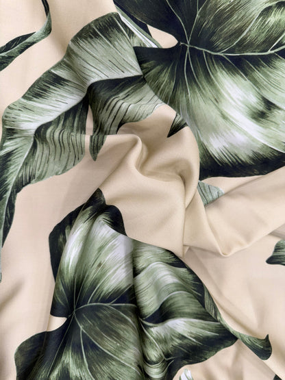 HOJAS TROPICALES VERDES
