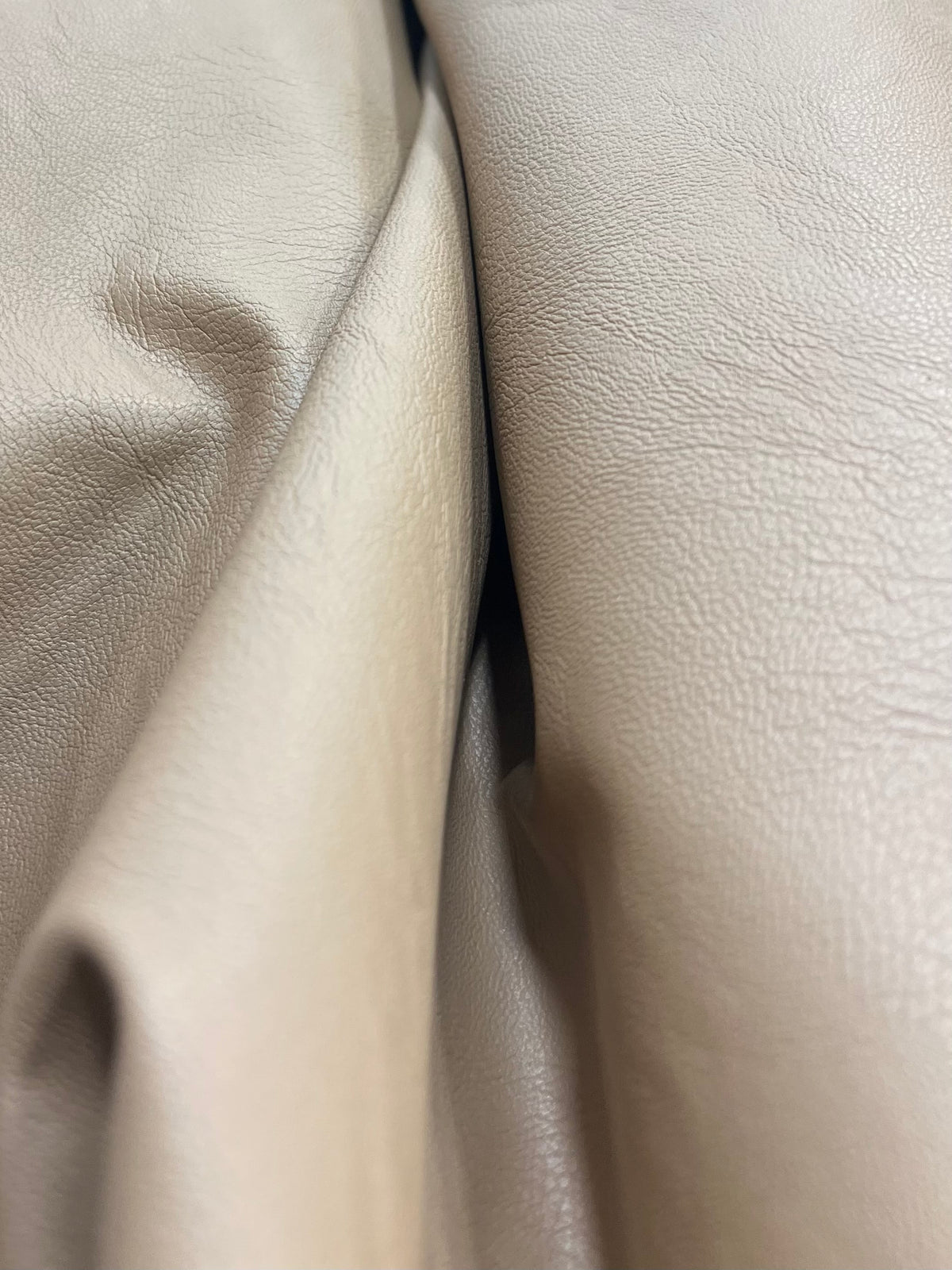 Tela piel vegana color beige - Arte con Telas