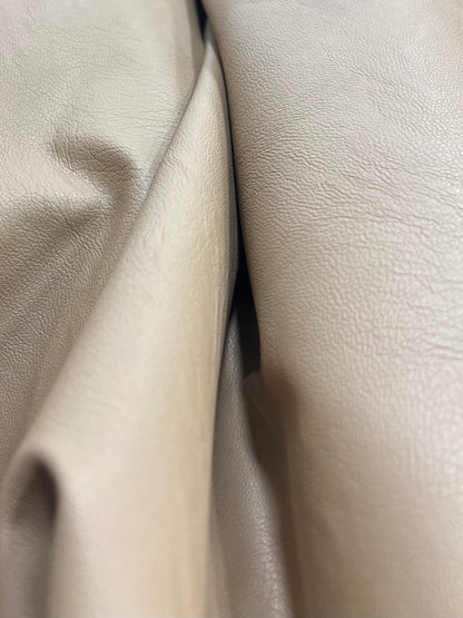 Tela piel vegana color beige - Arte con Telas