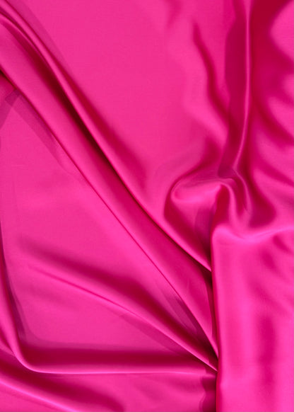 Fucsia Crepe Satén/Mate