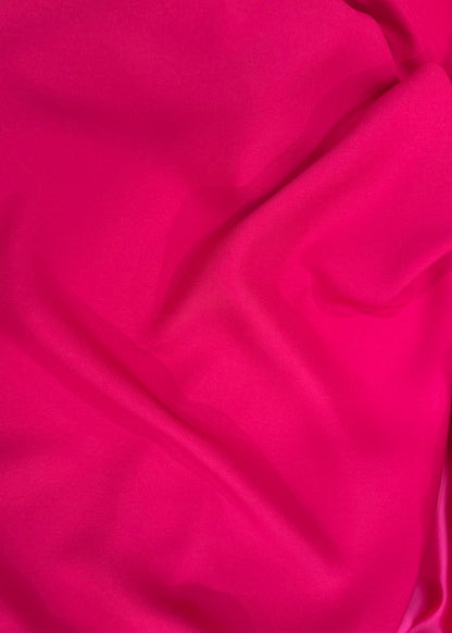 Fucsia Crepe Satén/Mate