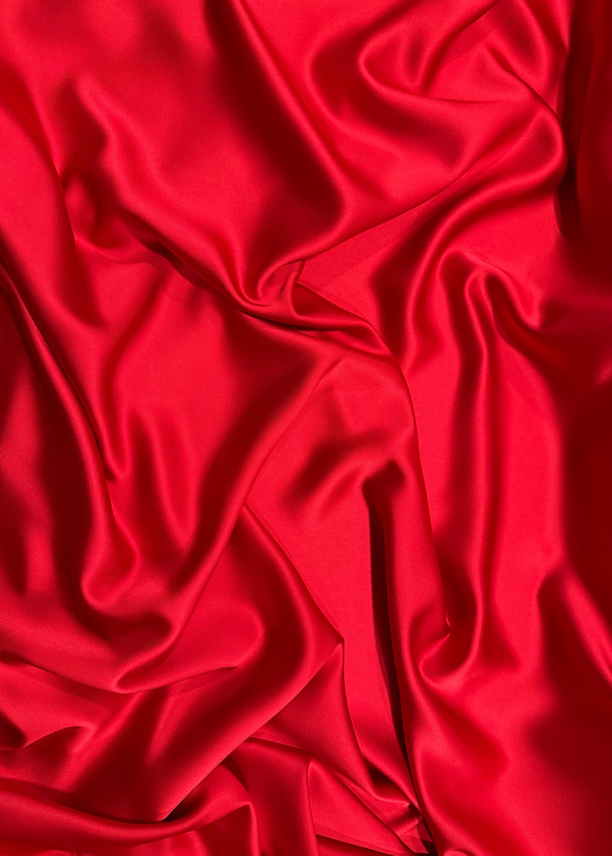 Rojo Valentino Crepe Satén/Mate