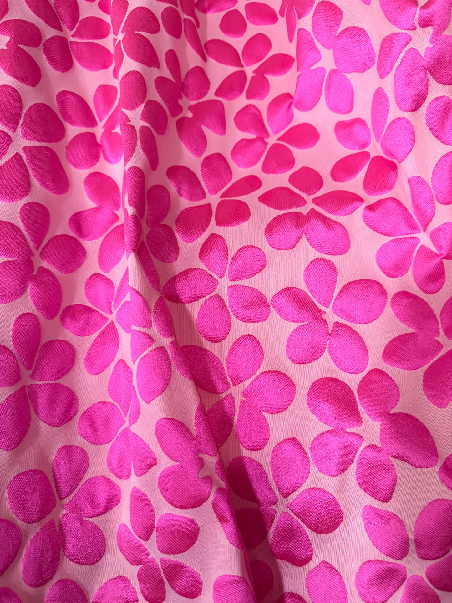 Flor Fucsia Brocado Italiano