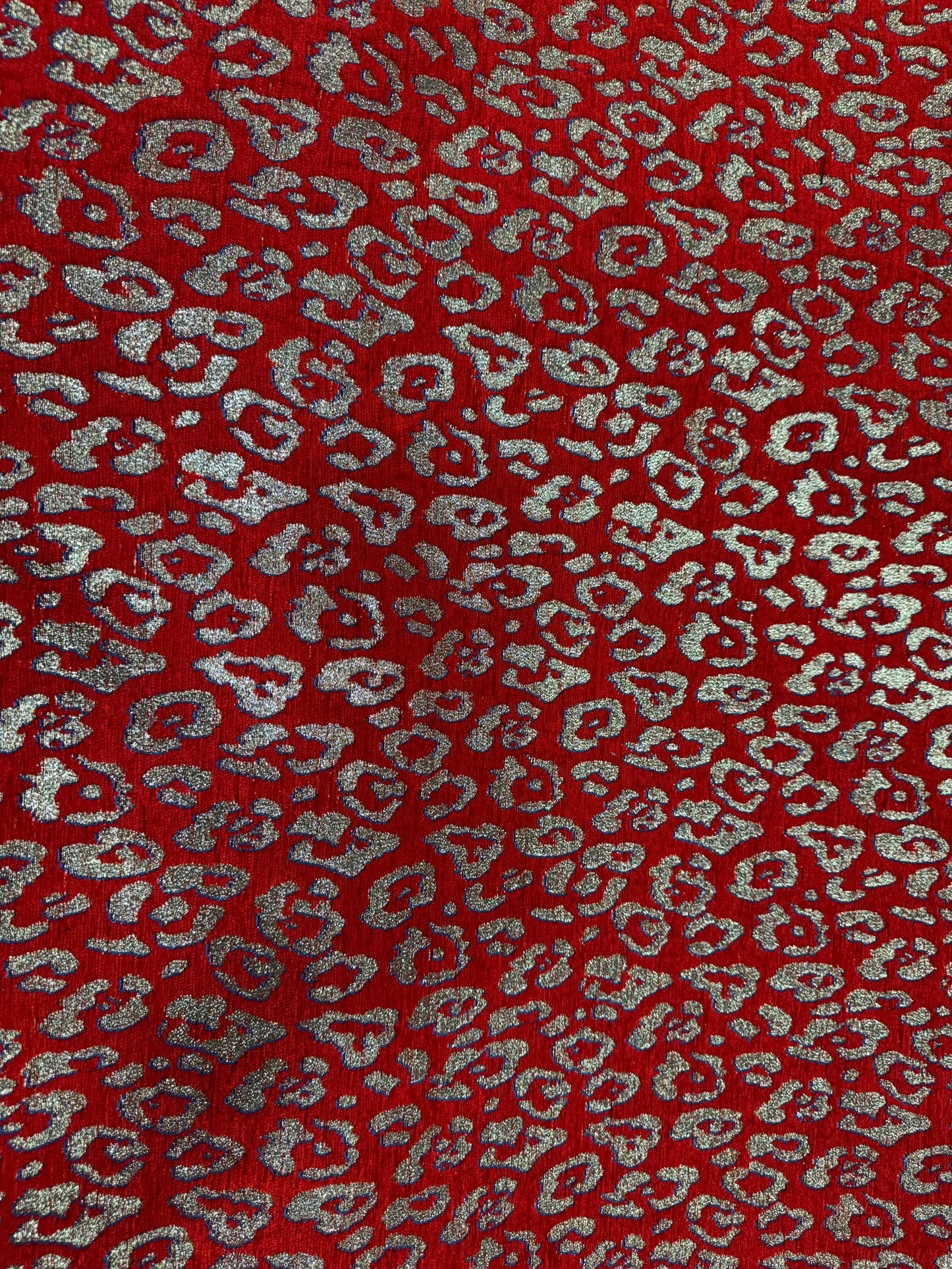 Primer plano de la textura del paño leopardo - Arte con Telas