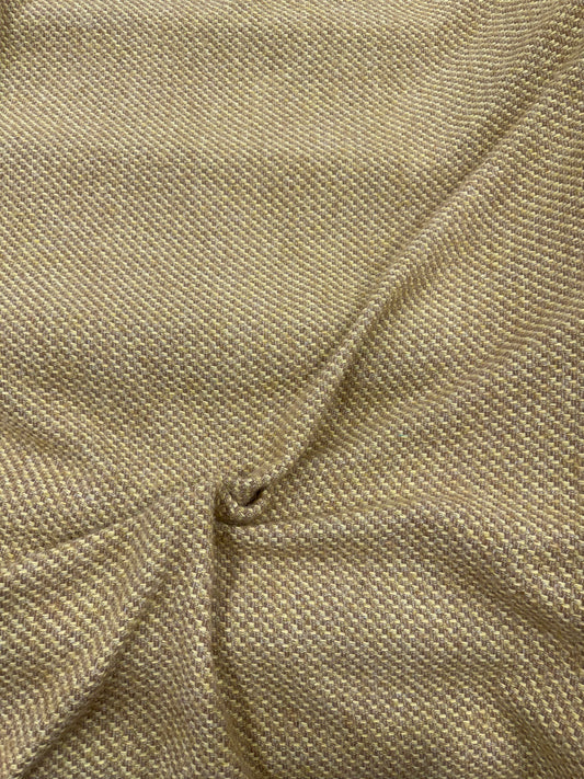 Tela tweed de algodón color amarillo - Arte con Telas