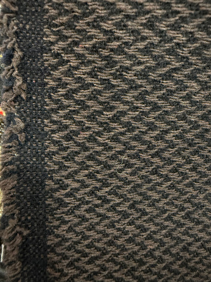Primer plano de la textura en zigzag