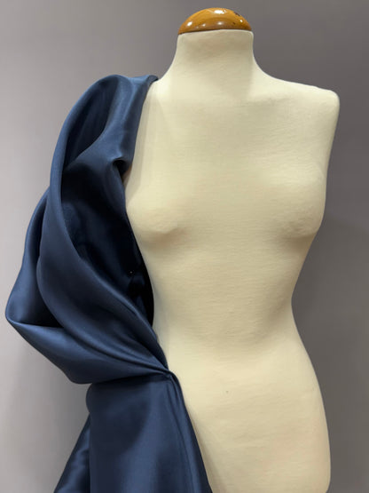 AZUL MARINO MIKADO LISO 2