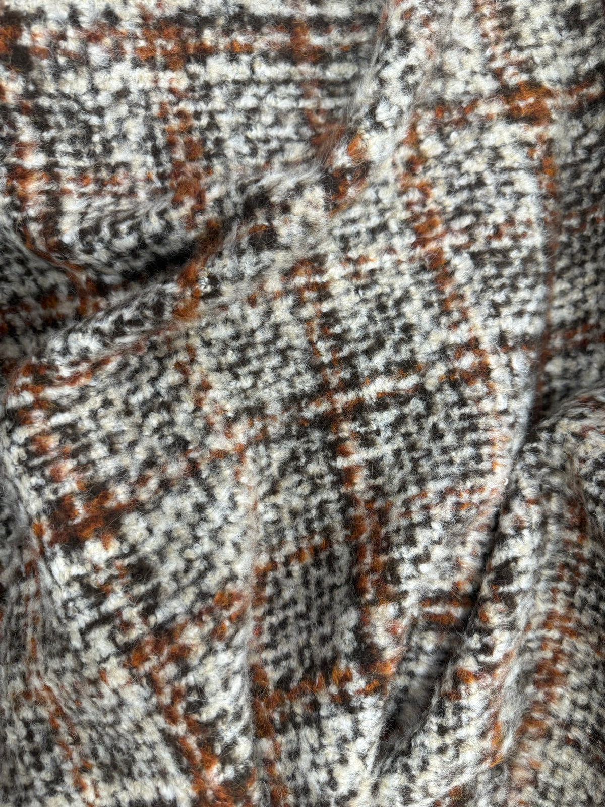 Tela Edinburg, detalle de la caída del tejido - Arte con Telas