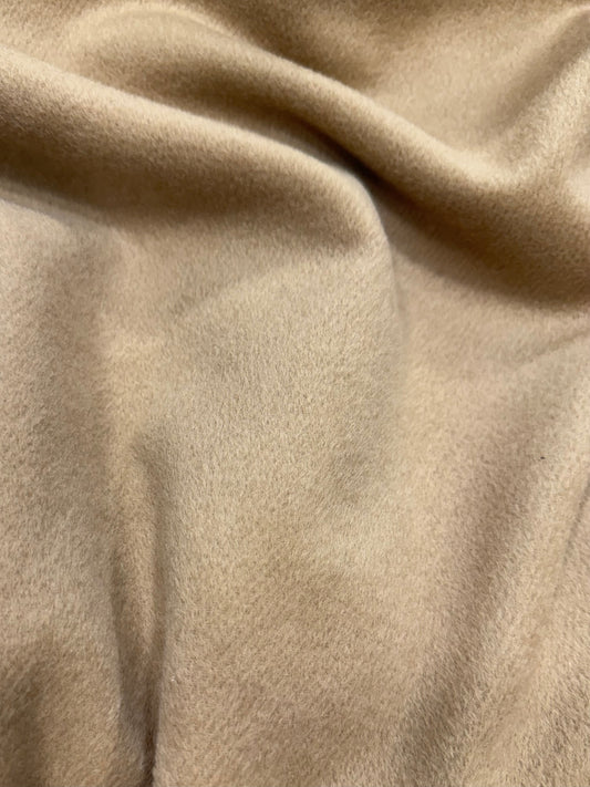 Paño de lana color camel sarga con pelo - Arte con Telas
