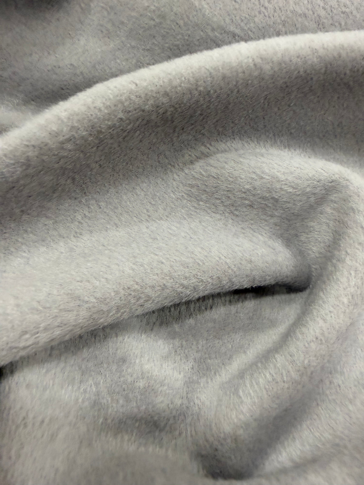 Paño de lana gris ceniza - primer plano de la textura - Arte con Telas
