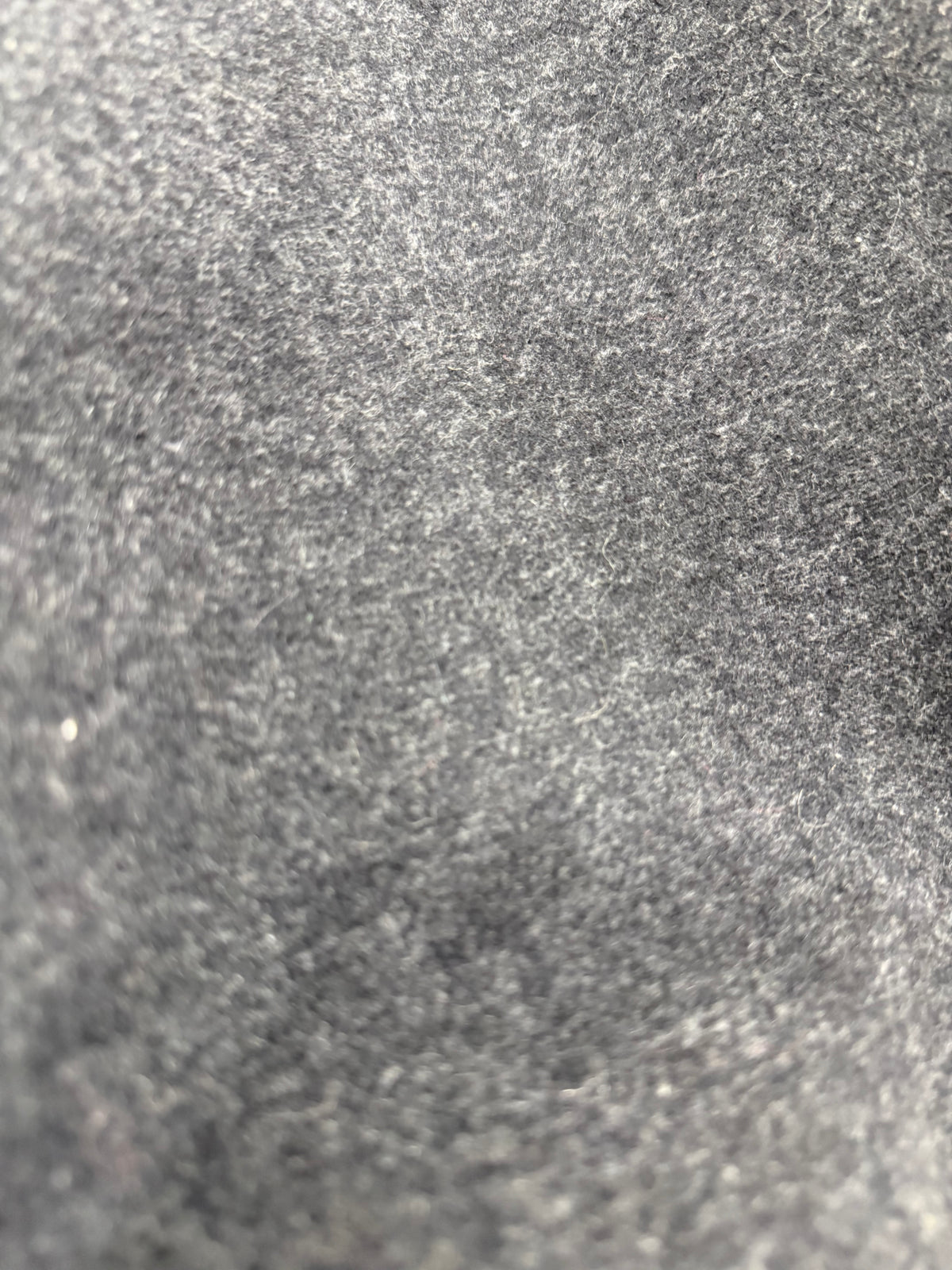 Paño de lana doblefaz gris mar - detalle de la caída del tejido - Arte con Telas