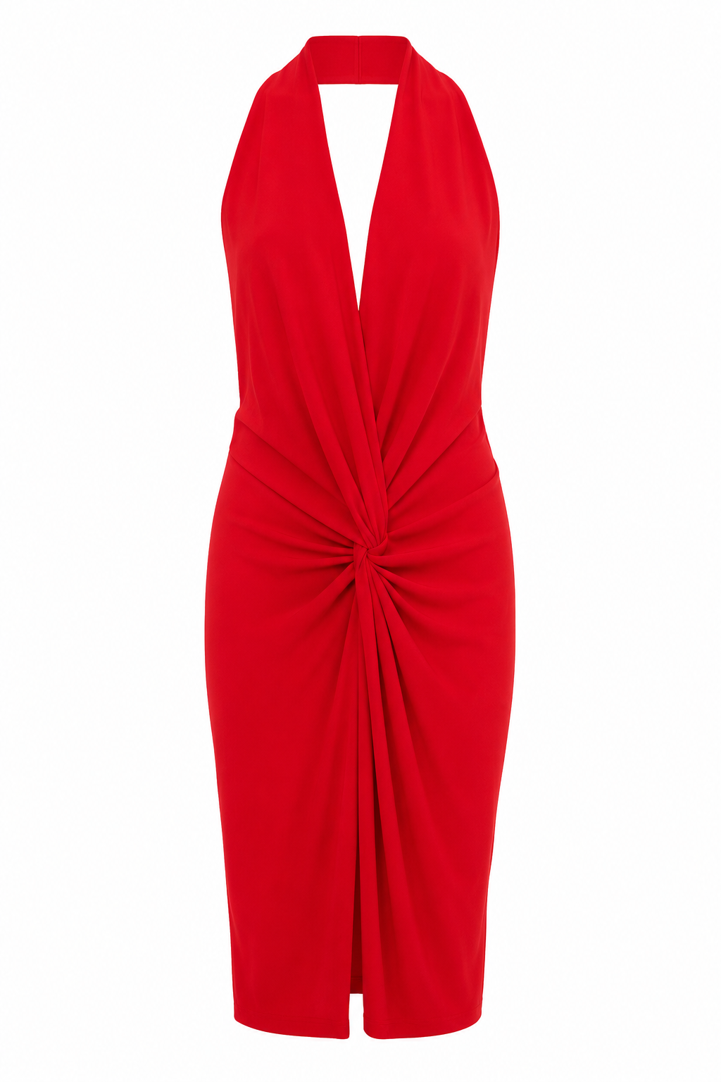 Imagen de una inspiración de un vestido con la tela crepe mate rolo valentino