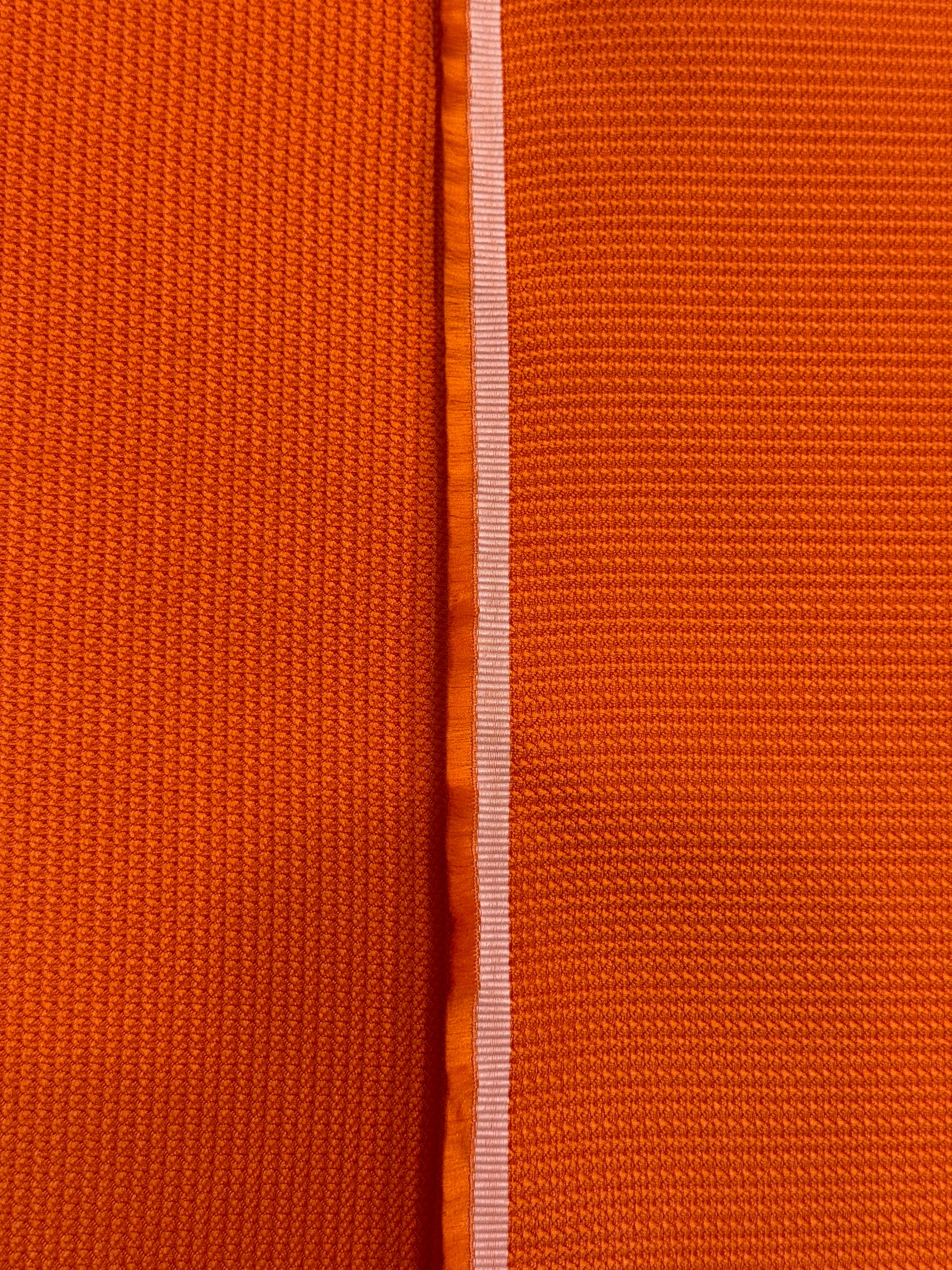 Mikado naranja con textura acabado