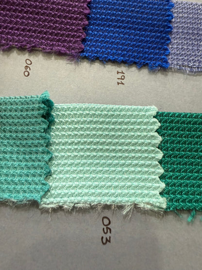 Muestra color aqua mikado textura