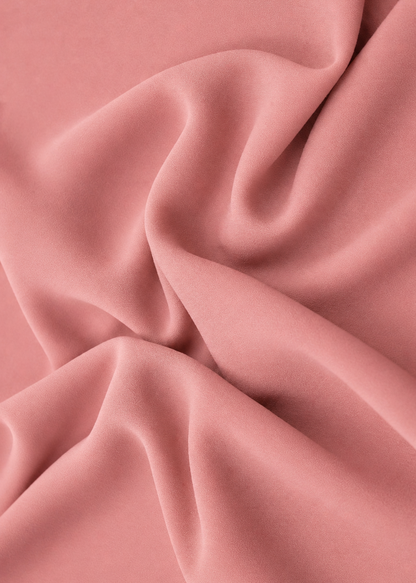 Tejido crepe mate rosa cuarzo