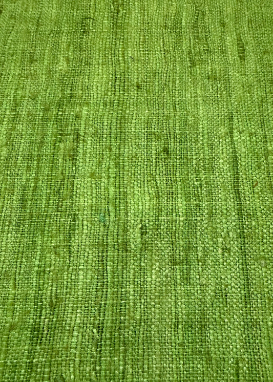 Imagen de tela para invitada de seda rustica color VERDE FLUOR 
