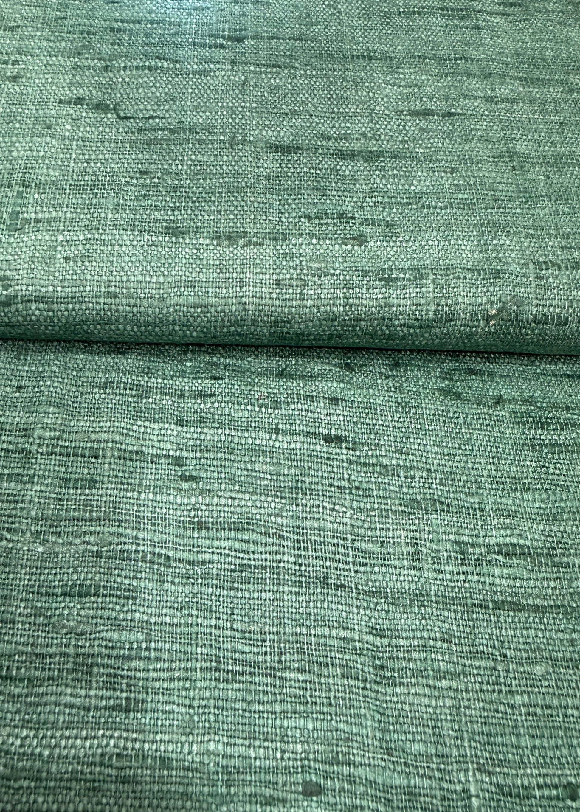Color verde mar tela seda rustica 