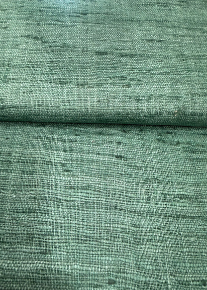 Color verde mar tela seda rustica 