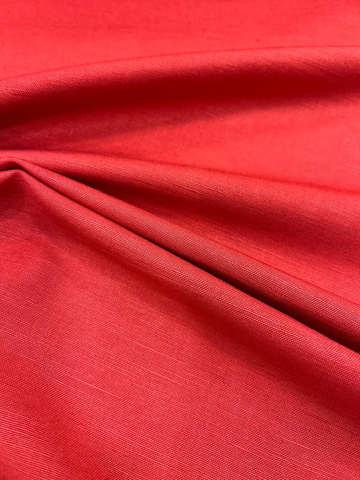 LINO VISCOSA ROJO
