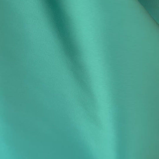 video verde esmeralda crepe saten/mate