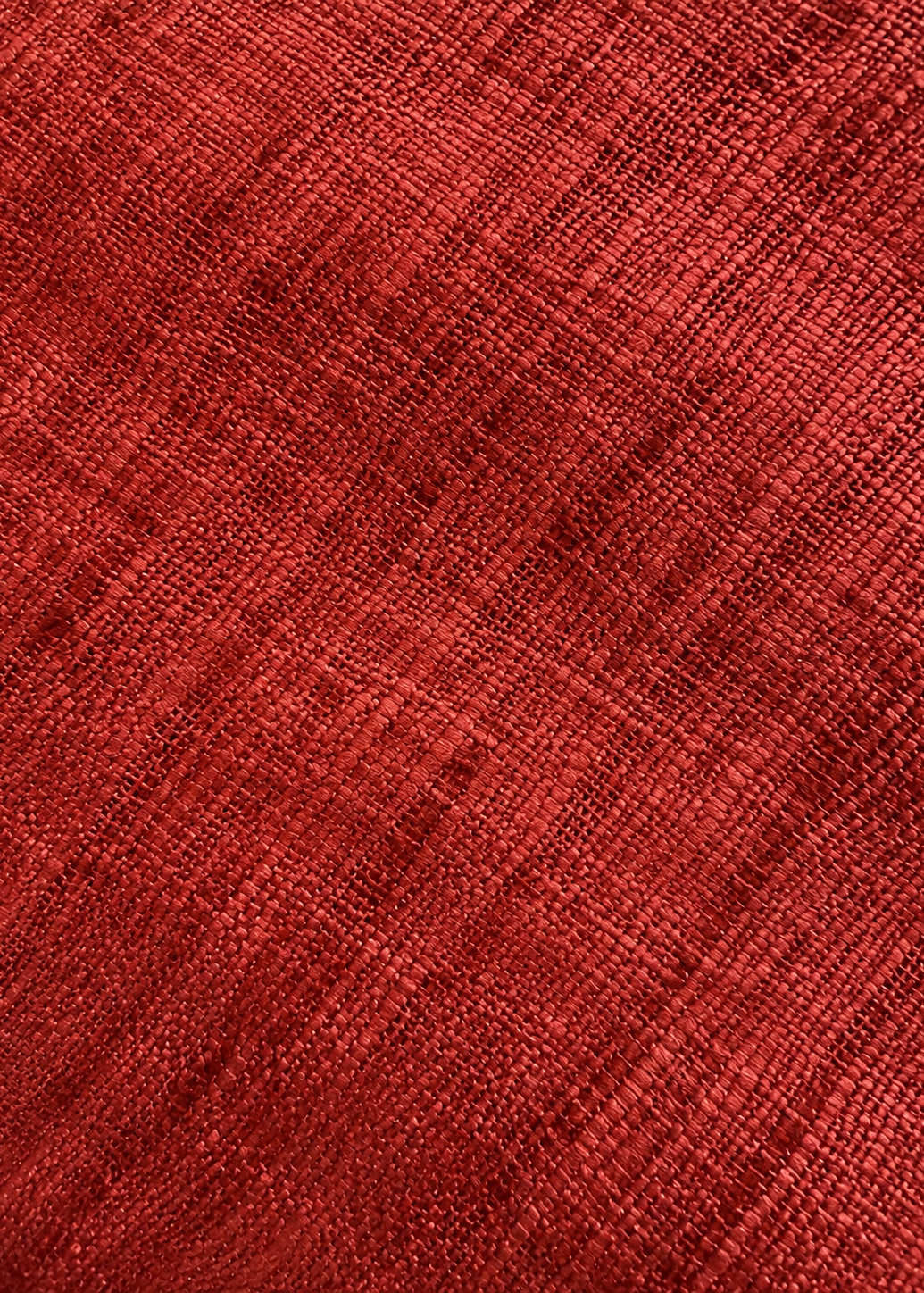 imagen de la seda rústica color rojo 