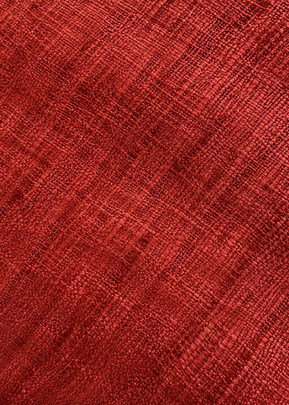 imagen de la seda rústica color rojo 