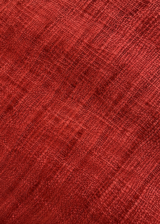 imagen de la seda rústica color rojo 