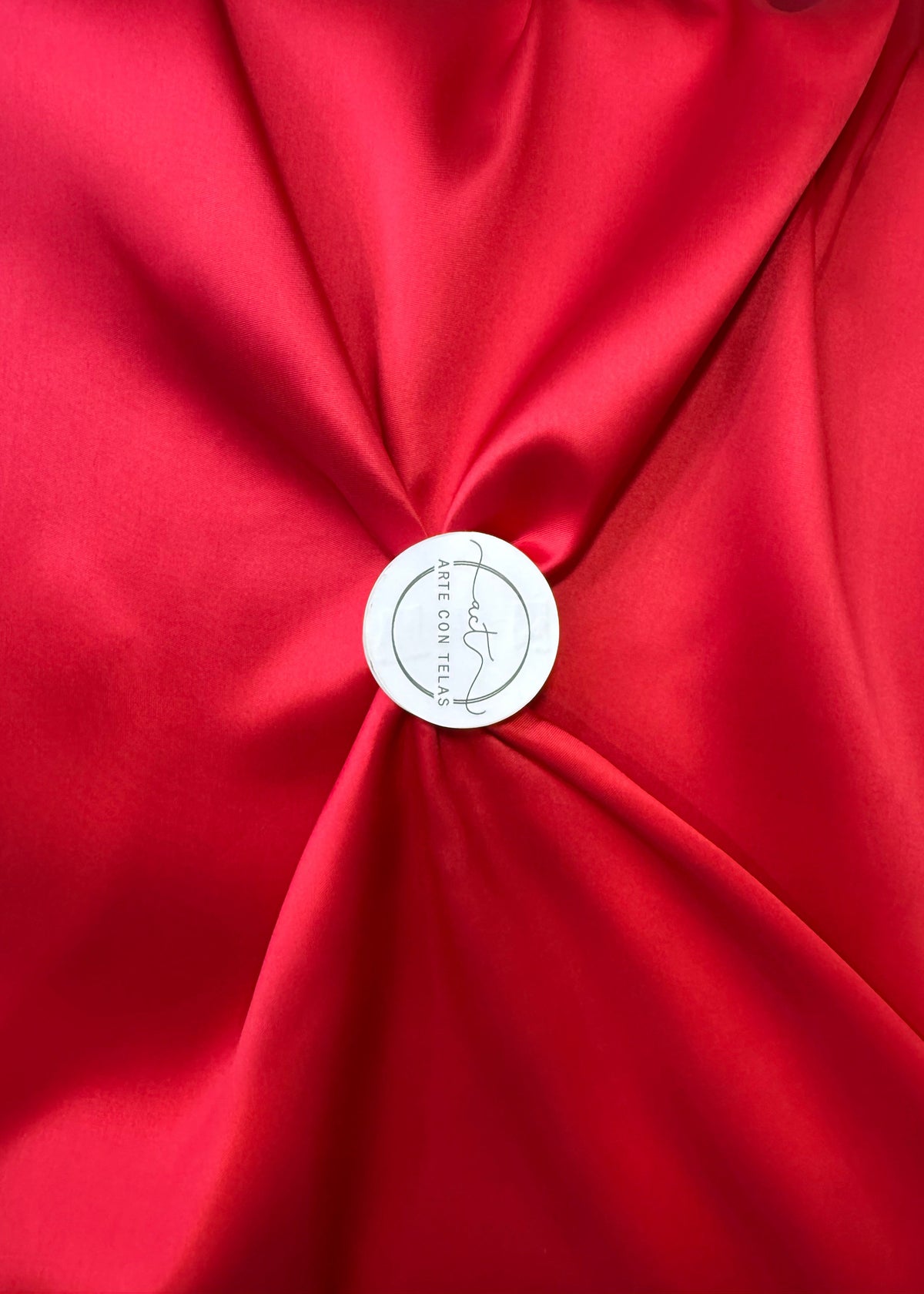 Rojo Fresa Mikado Liso